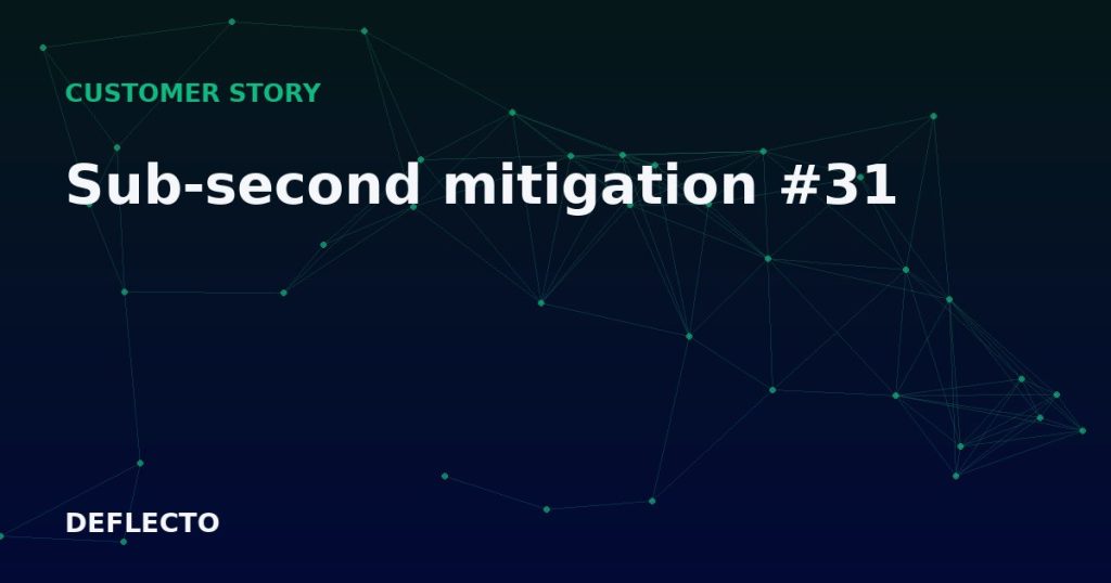 Sub-second mitigation #31