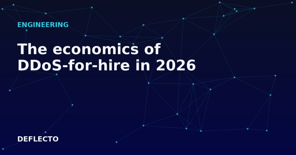 The economics of DDoS-for-hire in 2026