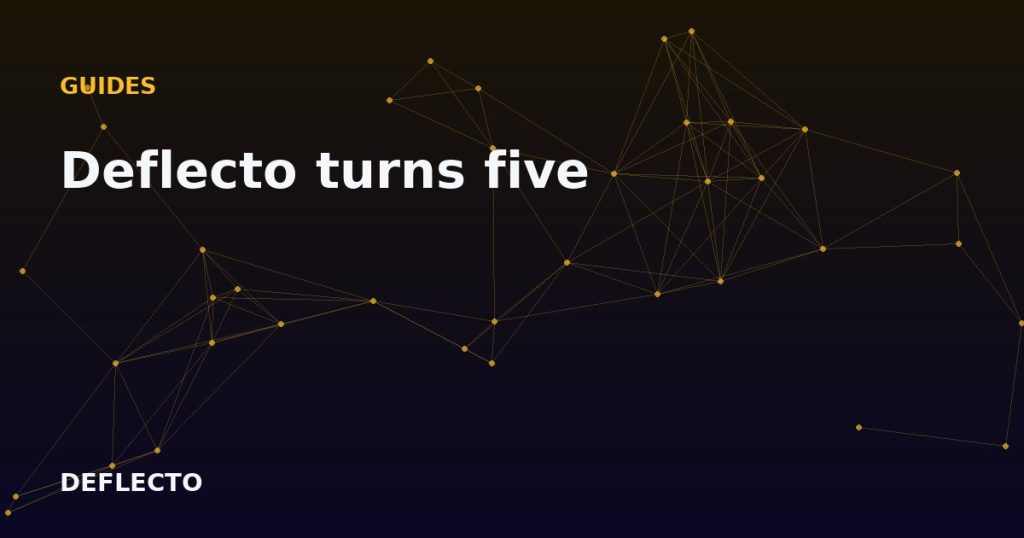 Deflecto turns five