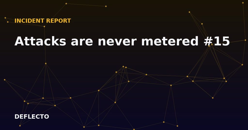 Attacks are never metered #15