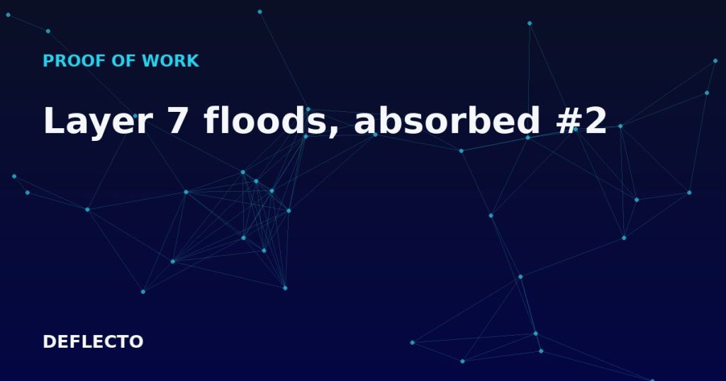 Layer 7 floods, absorbed #2