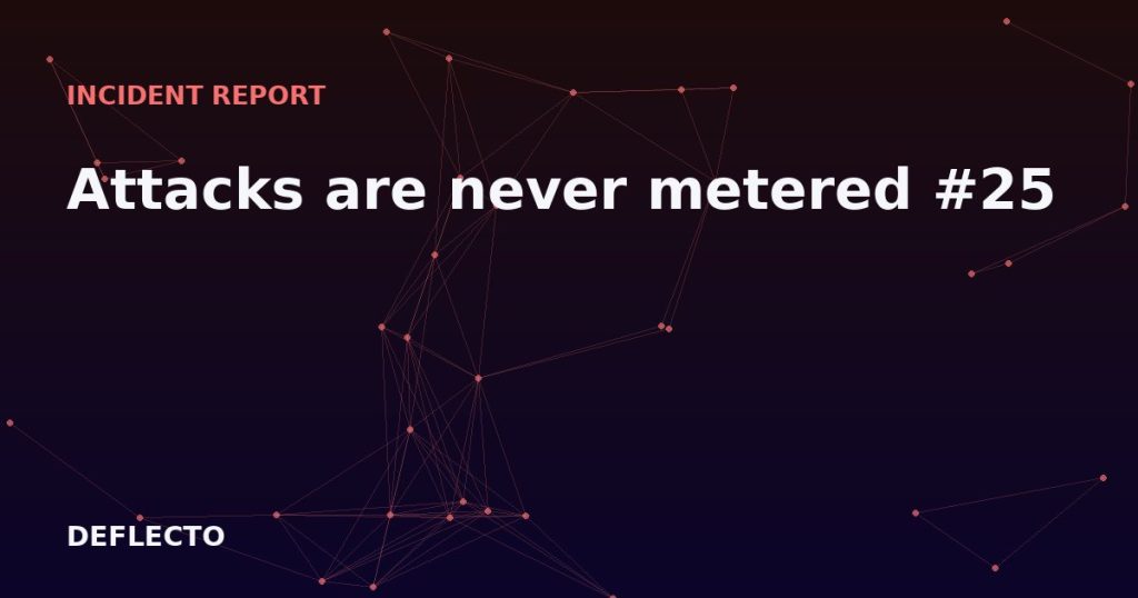 Attacks are never metered #25