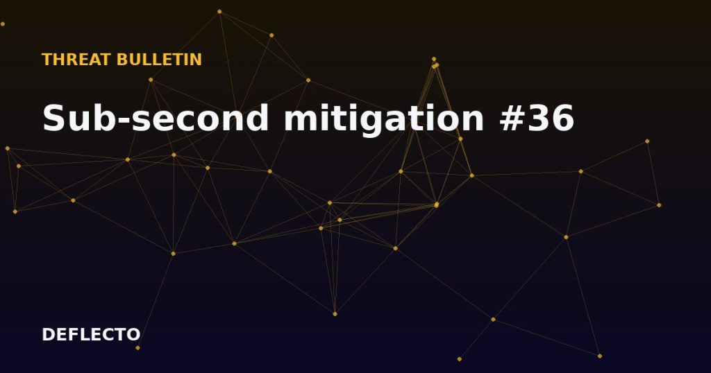 Sub-second mitigation #36