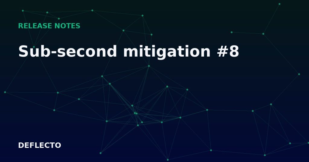 Sub-second mitigation #8