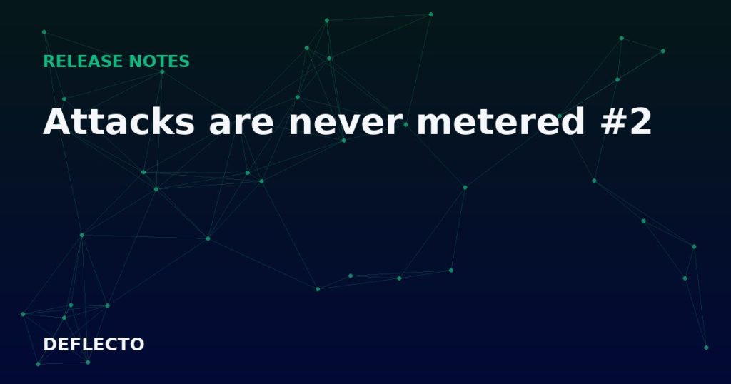 Attacks are never metered #2