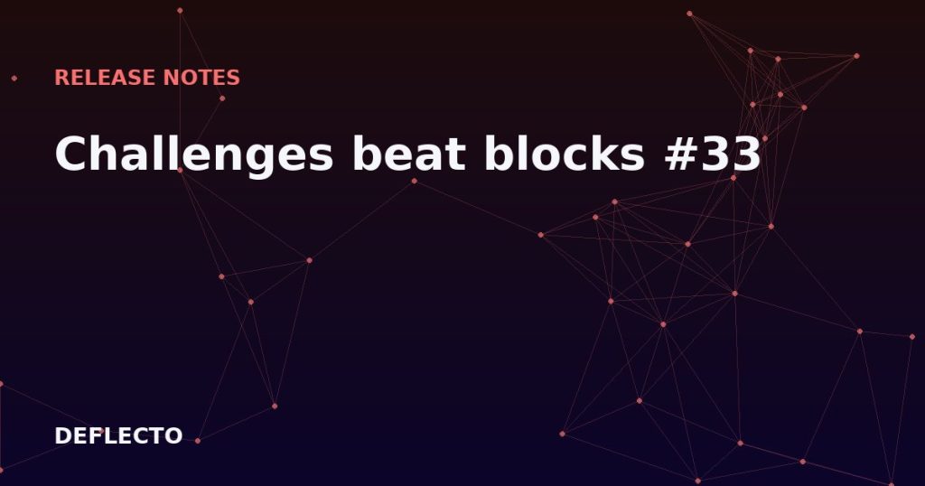 Challenges beat blocks #33