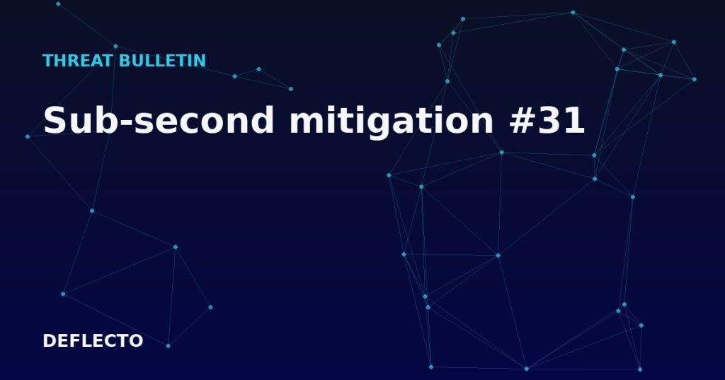 Sub-second mitigation #31