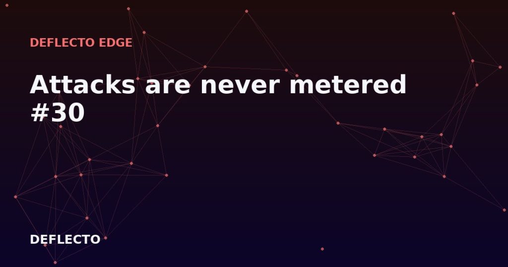 Attacks are never metered #30