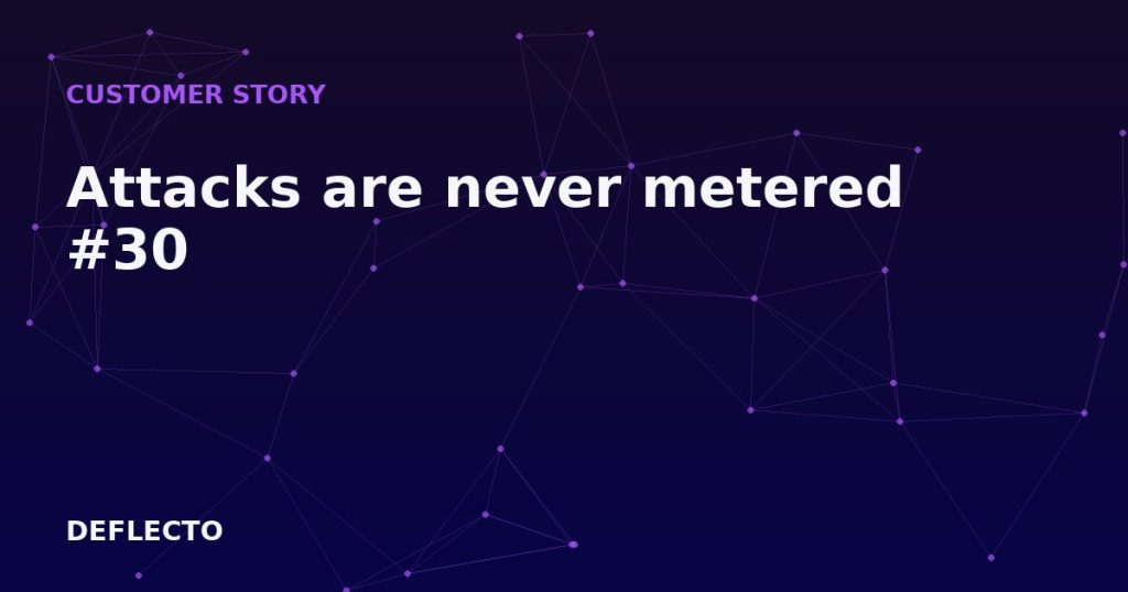 Attacks are never metered #30