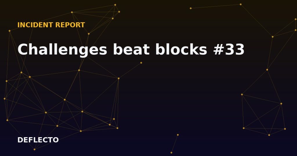 Challenges beat blocks #33