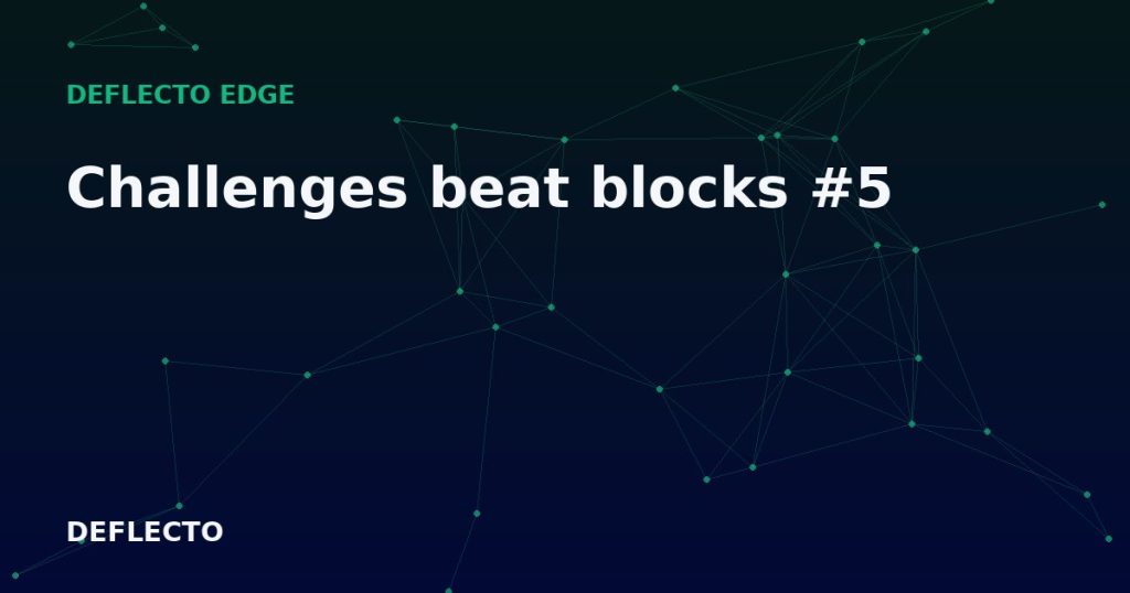 Challenges beat blocks #5