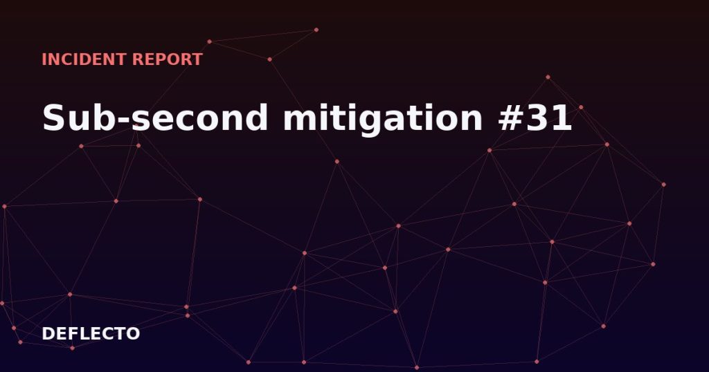 Sub-second mitigation #31