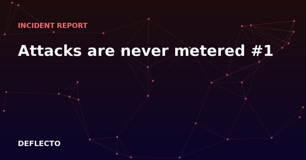 Attacks are never metered #1