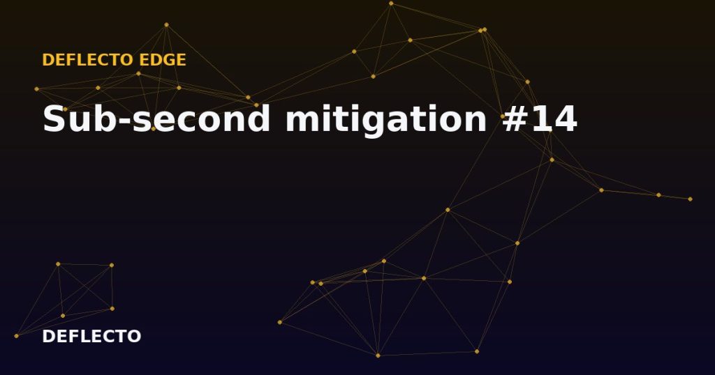 Sub-second mitigation #14
