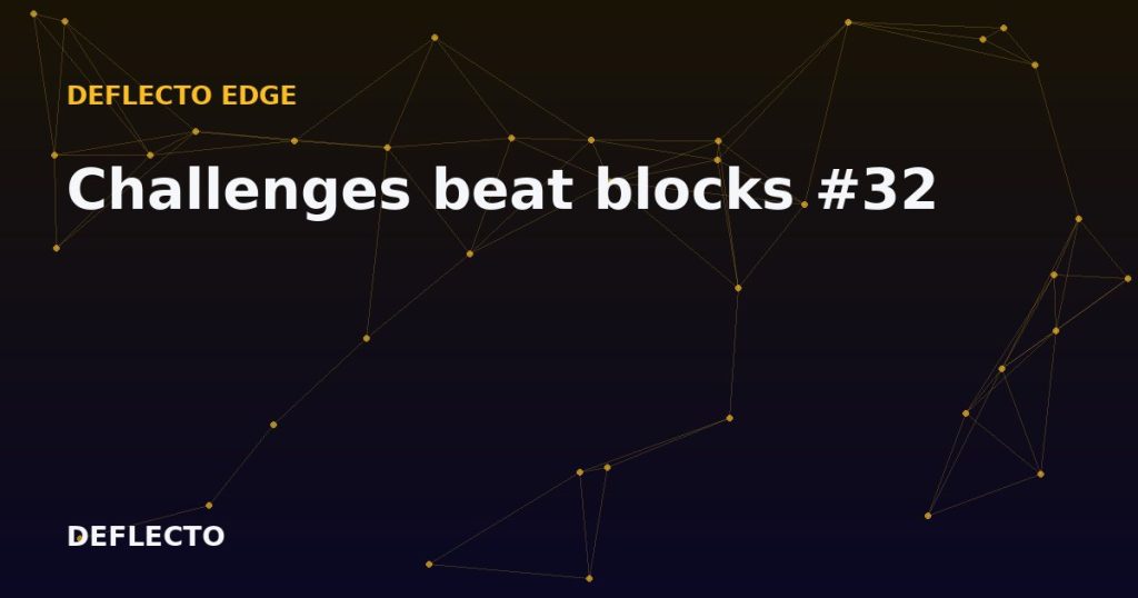 Challenges beat blocks #32