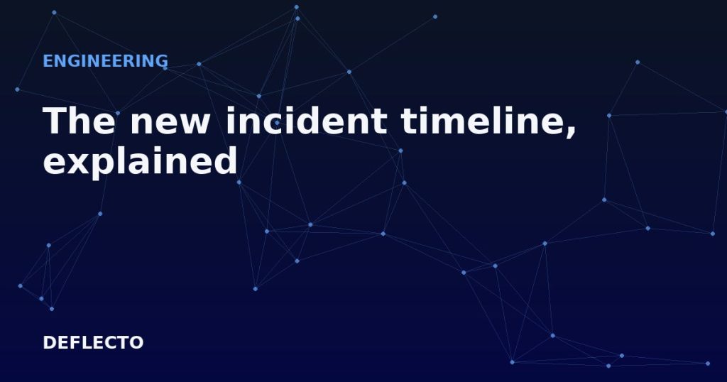 The new incident timeline, explained