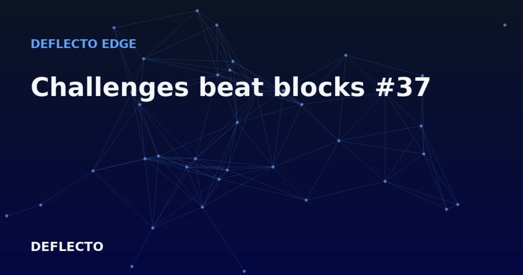 Challenges beat blocks #37