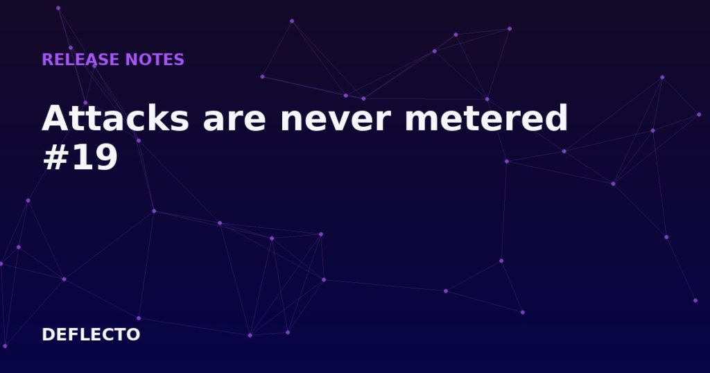 Attacks are never metered #19