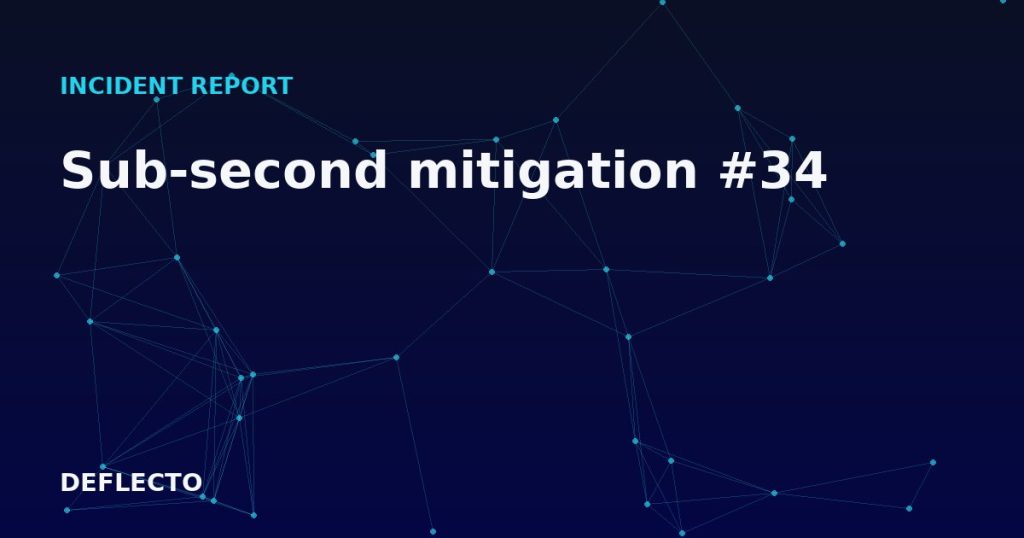 Sub-second mitigation #34