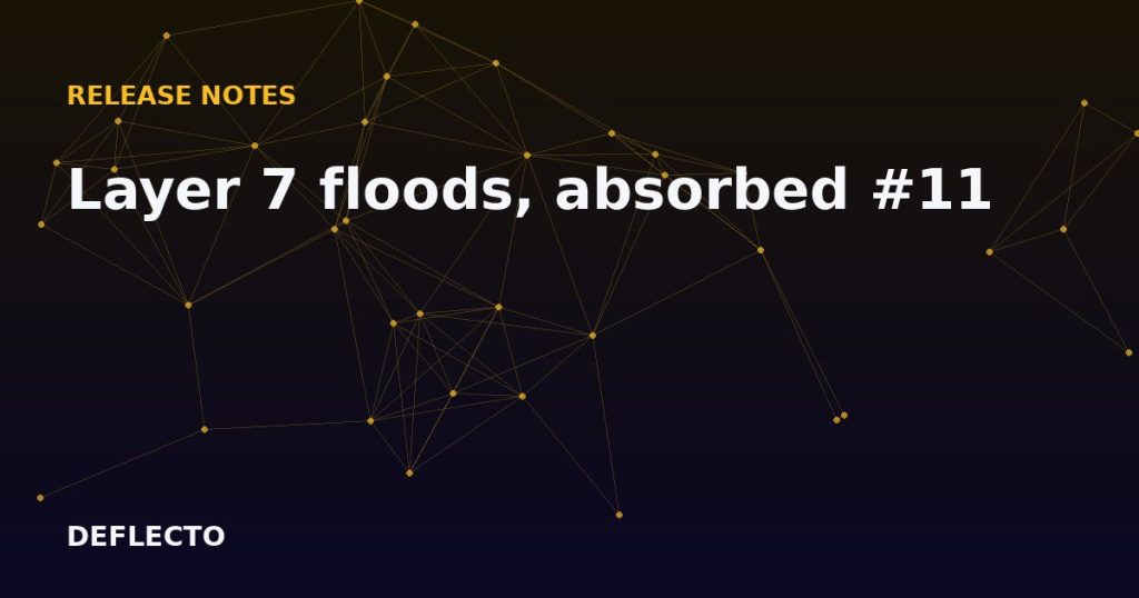 Layer 7 floods, absorbed #11
