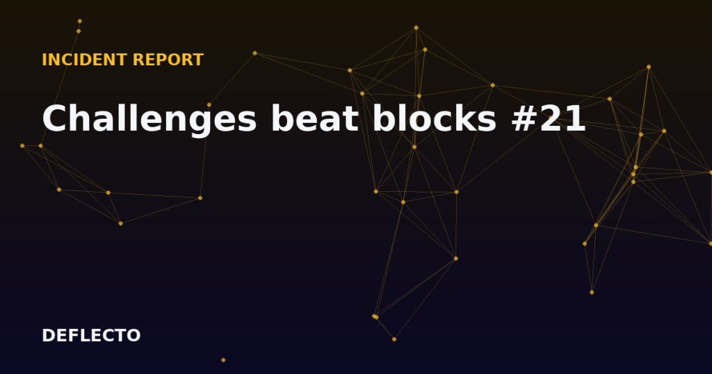 Challenges beat blocks #21