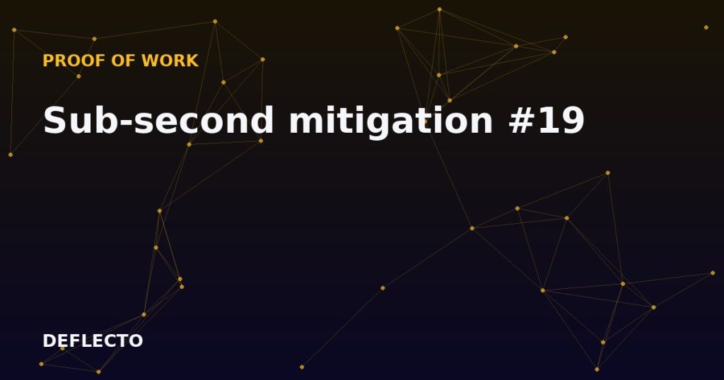 Sub-second mitigation #19