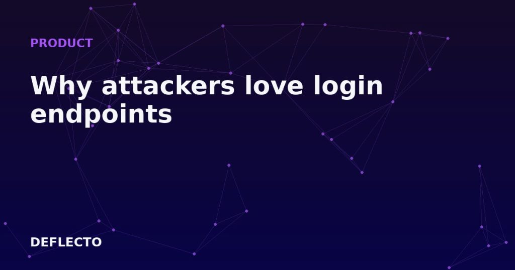 Why attackers love login endpoints